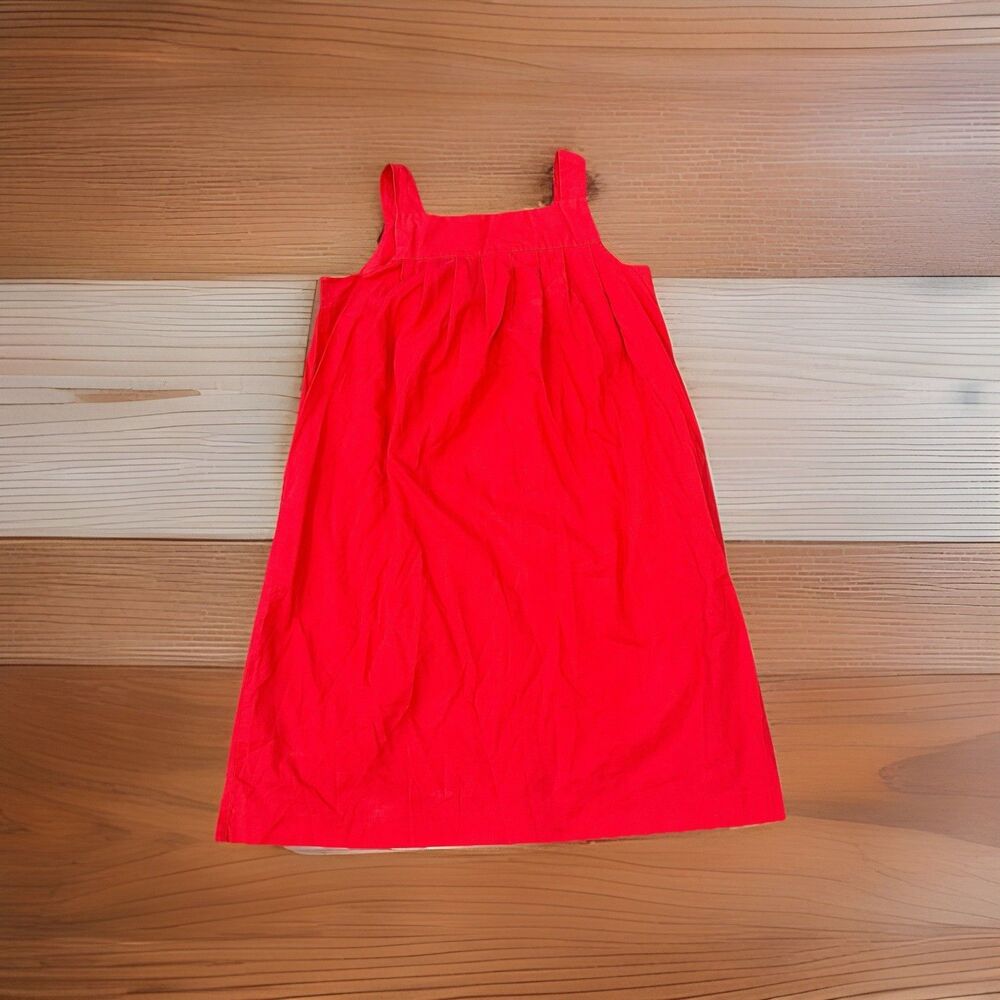 Women’s Vintage Plus Size Maternity‎ Red Jumper Dress Lansford 2 Pleated